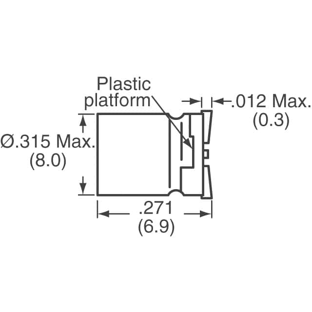 PCS0J221MCL9GS Nichicon  Condensadores de aluminio y polímero